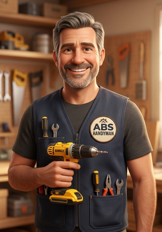 ABS Handyman Service LLC professional in a well-equipped workshop